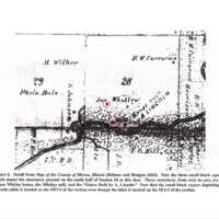 Detail Map from Map of the County of Macon