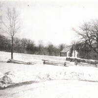 Replica of Lincoln's First Home In Illinois