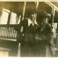 Two Women on the Porch