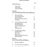 Table of Contents